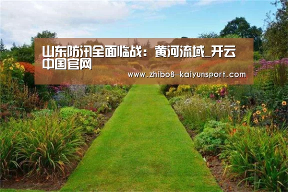 山东防汛全面临战:黄河流域_开云中国官网(图1) 开云综合服务